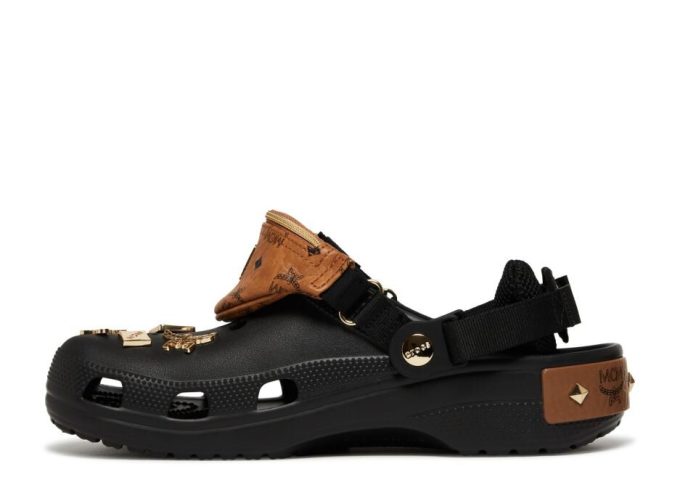 MCM x Classic Clog “Mini Fanny Pack – Black”