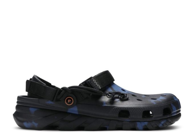 Post Malone x Duet Max Clog “Blue Camo” Post Malone x Duet Max Clog “Blue Camo”
