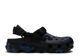 Post Malone x Duet Max Clog “Blue Camo”