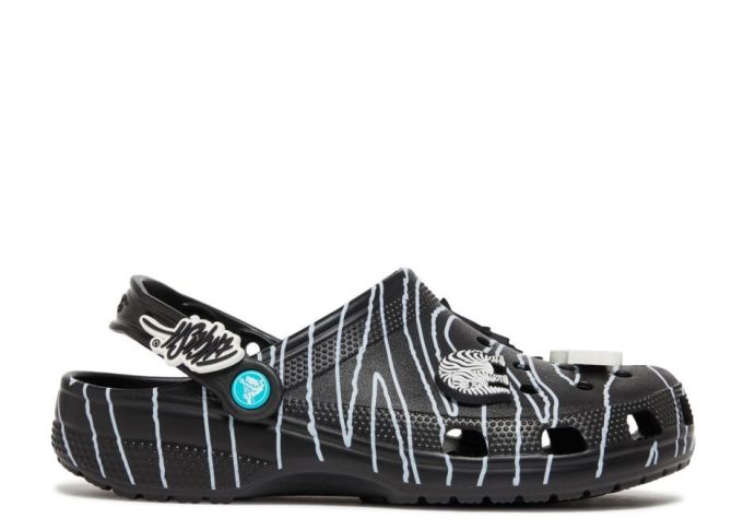 Ron English x Classic Clog “Party Animals – Zebra Black”