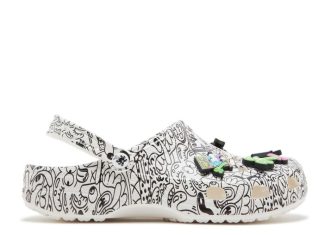 Steven Harrington x Classic Clog “Quickstrike – White Black”